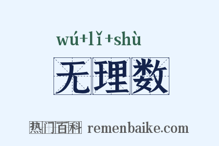 无理数是什么意思的图片